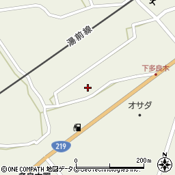熊本県球磨郡多良木町多良木2769周辺の地図