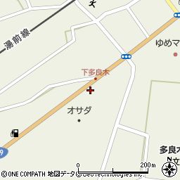 熊本県球磨郡多良木町多良木2854周辺の地図