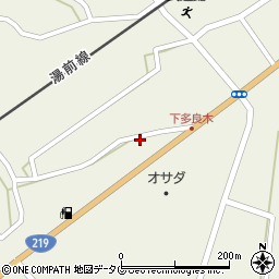 熊本県球磨郡多良木町多良木2803周辺の地図