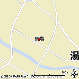 熊本県球磨郡湯前町馬場周辺の地図