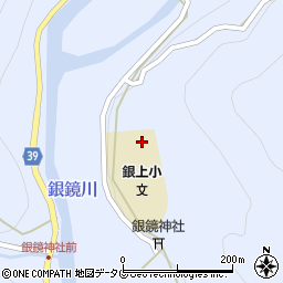 宮崎県西都市銀鏡465-3周辺の地図