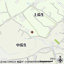 宮崎県児湯郡都農町上瓜生7253-1周辺の地図