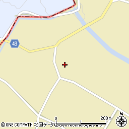 熊本県球磨郡湯前町4597周辺の地図
