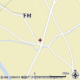 熊本県球磨郡湯前町下村3478周辺の地図