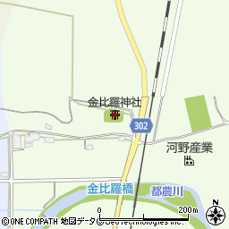 宮崎県児湯郡都農町明田13935周辺の地図