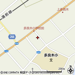 熊本県球磨郡多良木町多良木878周辺の地図