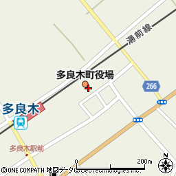 熊本県球磨郡多良木町周辺の地図