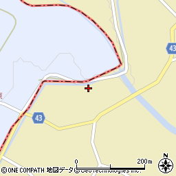 熊本県球磨郡湯前町4619周辺の地図