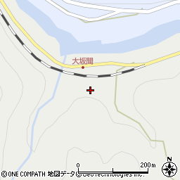 熊本県球磨村（球磨郡）一勝地（丁）周辺の地図