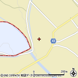 熊本県球磨郡湯前町下村3008周辺の地図