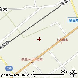 熊本県球磨郡多良木町多良木623周辺の地図