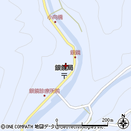 宮崎県西都市銀鏡695周辺の地図