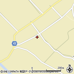 熊本県球磨郡湯前町3070-2周辺の地図