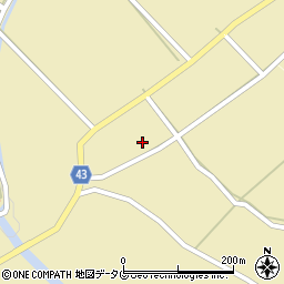 熊本県球磨郡湯前町下村3058-2周辺の地図