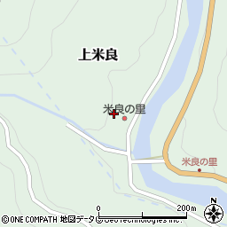 西米良　ジビエ施設周辺の地図