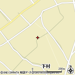 熊本県球磨郡湯前町下村3156周辺の地図