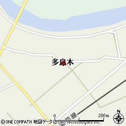 熊本県球磨郡多良木町多良木周辺の地図