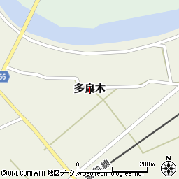 熊本県多良木町（球磨郡）多良木周辺の地図