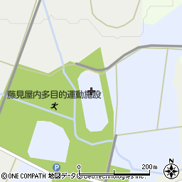 都農町藤見公園陸上競技場周辺の地図