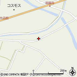 熊本県球磨郡多良木町多良木2672周辺の地図