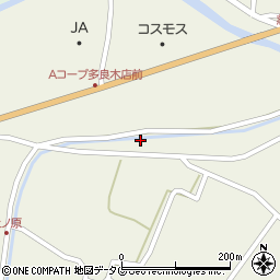 熊本県球磨郡多良木町多良木2687周辺の地図