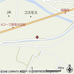 熊本県球磨郡多良木町多良木2673周辺の地図