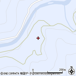 宮崎県西都市銀鏡353周辺の地図