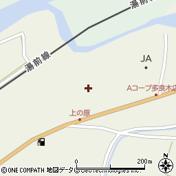 熊本県球磨郡多良木町多良木17周辺の地図