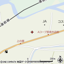 熊本県球磨郡多良木町多良木2732周辺の地図