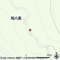 宮崎県西都市尾八重1219周辺の地図