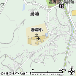 芦北町立湯浦小学校周辺の地図