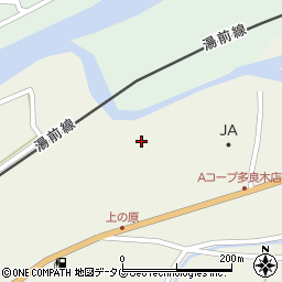 熊本県球磨郡多良木町多良木2829周辺の地図