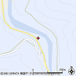 宮崎県西都市銀鏡733-1周辺の地図
