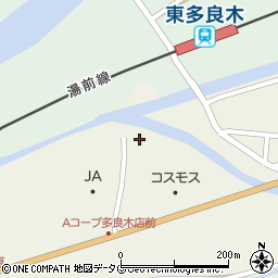 熊本県球磨郡多良木町多良木2809周辺の地図