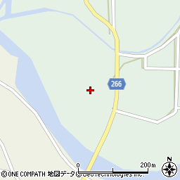 熊本県球磨郡多良木町黒肥地1275周辺の地図