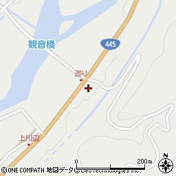 熊本県球磨郡相良村川辺3702周辺の地図