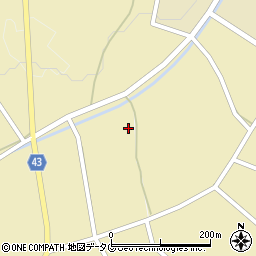 熊本県球磨郡湯前町2740周辺の地図