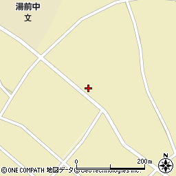 熊本県球磨郡湯前町2396周辺の地図