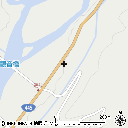 熊本県球磨郡相良村川辺3791周辺の地図