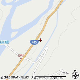 熊本県球磨郡相良村川辺3792周辺の地図