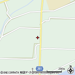 熊本県球磨郡多良木町黒肥地1284周辺の地図