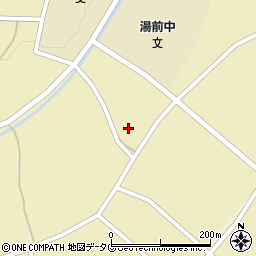熊本県球磨郡湯前町野中田2696周辺の地図