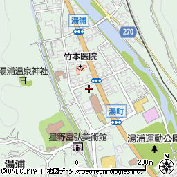熊本県葦北郡芦北町湯浦周辺の地図