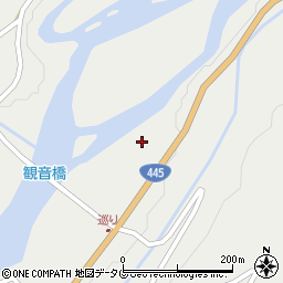 熊本県球磨郡相良村川辺3768周辺の地図