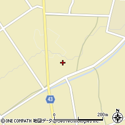 熊本県球磨郡湯前町2078周辺の地図
