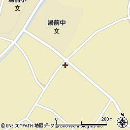 熊本県球磨郡湯前町野中田2294周辺の地図