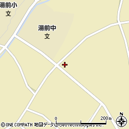 熊本県球磨郡湯前町2398周辺の地図