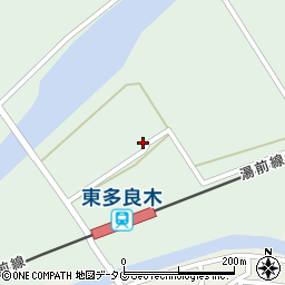 熊本県球磨郡多良木町黒肥地85周辺の地図