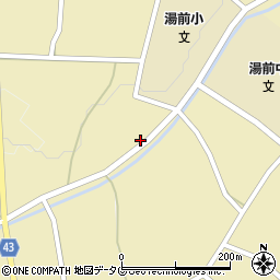 熊本県球磨郡湯前町2107周辺の地図