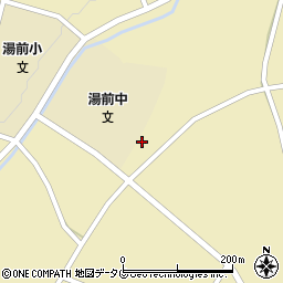 熊本県球磨郡湯前町2641周辺の地図
